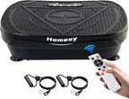 Vibration Plate Exercise Machine for Whole Body Workout , Weight Loss, and Lymphatic Drainage – Power Vibrate Platform, Shake Plate for Home Fitness and Fat Burning for Women Men