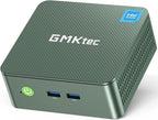 Mini PC, Intel Twin Lake N150 (Upgraded N100), 16GB DDR4 RAM 512GB Pcie M.2 SSD, Desktop Computer 4K Dual Hdmi/Usb3.2/Wifi 6/Bt5.2/2.5Gbe RJ45 for Office, Business