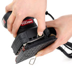 2 Amp Corded 1/4 Sheet Palm Sander with Dust Bag, Vacuum Hose Adapter, Punch Plate & 3 Sanding Sheets, New Condition