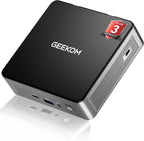 Air12 Mini PC, 13Th Gen Intel N150, 16GB DDR5 512GB Nvme SSD Mini Desktop Computer, 4K Triple Display via HDMI 2.0+Minidp 1.4+USB-C, SD Slot, Wifi 6/BT5.2, Gigabit LAN, VESA for Home&Office