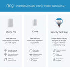 Indoor Cam (2Nd Gen) - Plug-In Smart Security Wifi Video Camera, with Included Privacy Cover, Night Vision, White