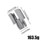 Pipe Thread Cutting Tool Integrated Internal & External Pipe Threading Tool Electric Drill Compatible PVC Pipe Threader Kit