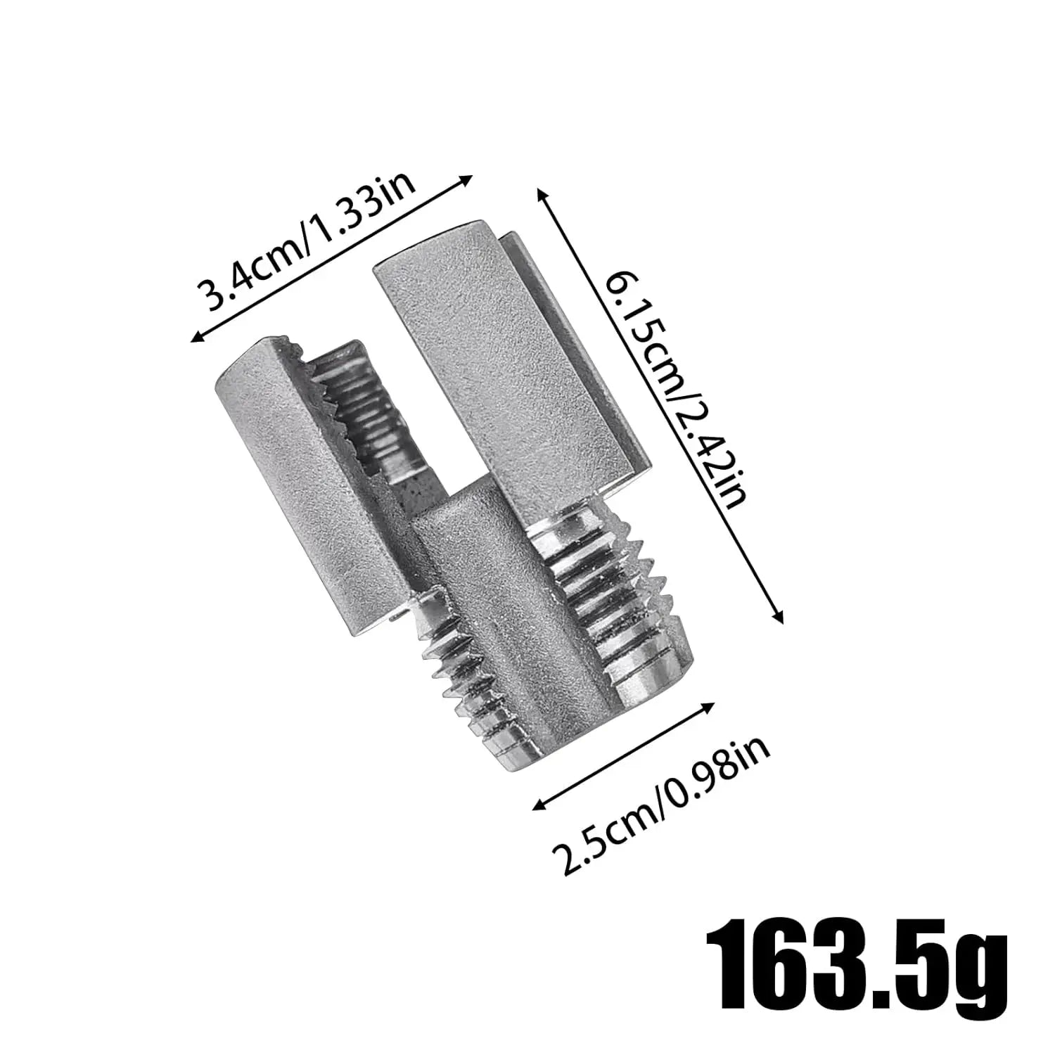 Pipe Thread Cutting Tool Integrated Internal & External Pipe Threading Tool Electric Drill Compatible PVC Pipe Threader Kit