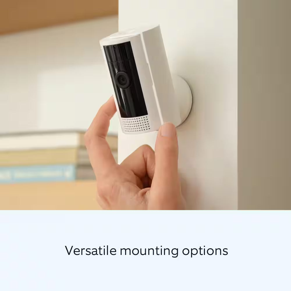 Indoor Cam (2Nd Gen) - Plug-In Smart Security Wifi Video Camera, with Included Privacy Cover, Night Vision, White