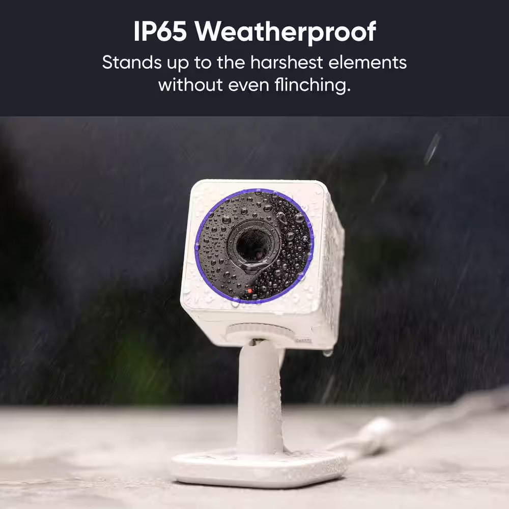 Cam OG Telephoto Indoor/Outdoor 1080P Wi-Fi Smart Home Security Camera with 3X Optical Zoom and Color Night Vision