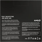 Ryzen™ 9 9950X 16-Core, 32-Thread Unlocked Desktop Processor